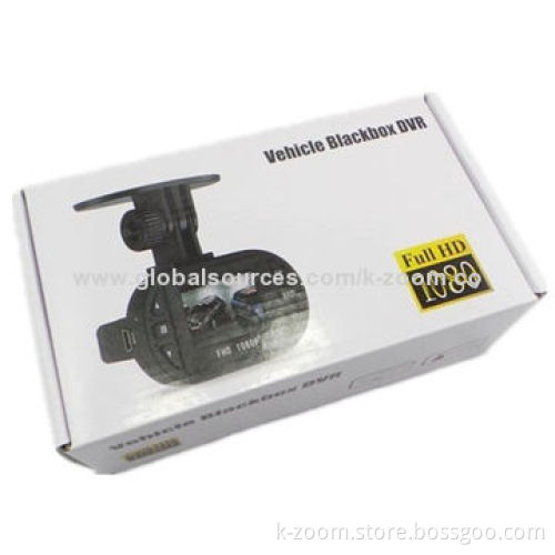 Vehicle Data Recorder, 90 Degrees Viewing Angle, Maximum 1,280 x 720P/30fps